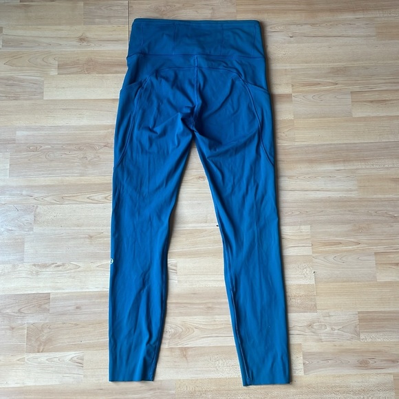Lululemon fast and free 25” legging dark teal - Picture 11 of 14